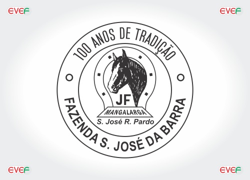 logotipo logomarca fazenda cavalo mangalarga